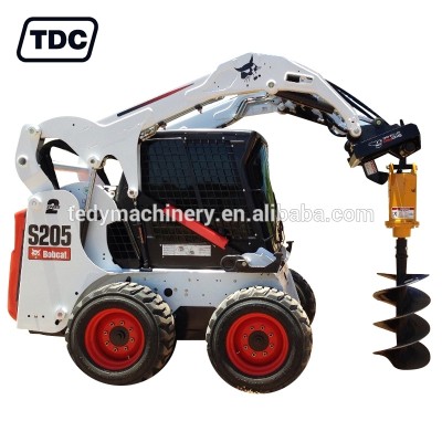 Excavator deep hole auger drilling machine